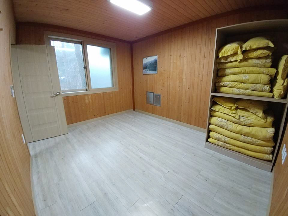 영인산자연휴양림 숲속의집 10인실 소나무동